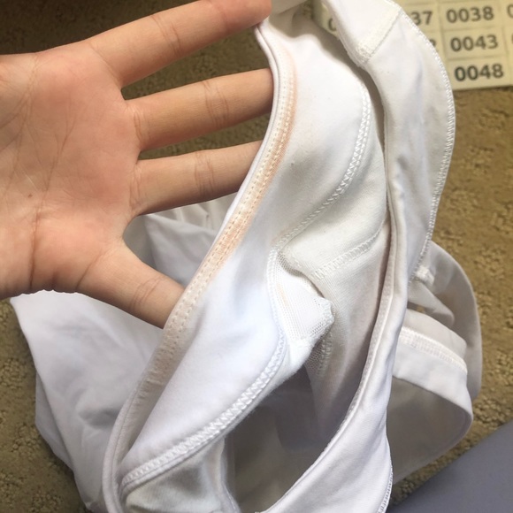 Lululemon white racer back tank top - Picture 4 of 4